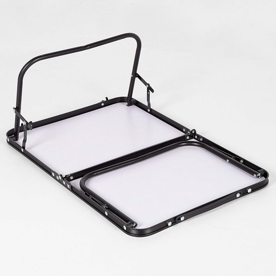 Opklapbare Campingtafel - Draagbare Houten Design Tafel voor Picknicks - Lichtgewicht Aluminium Tafel met Draaggreep - Ideaal voor Buitenactiviteiten — afbeelding 5