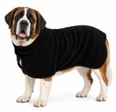 Ohpets® Hondenbadjas - Honden Badjas - XL (Ruglengte 40-45 cm) - Zwart