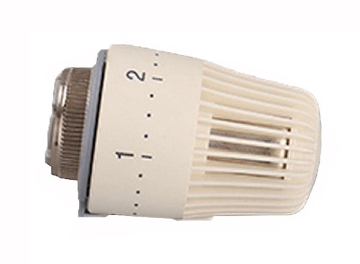 Dailygoods- Thermostatische Radiatorknop - Wereldbolventiel - M 30 x 1,5 Schroefdraad - Messing/Staal/Kunststof - Temperatuuraanpassing - Lange Levensduur