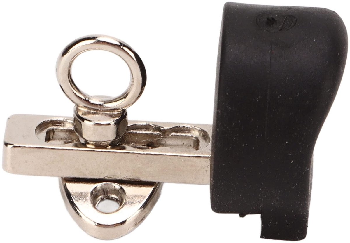 Dailygoods- Duimvingersteun Verstelbaar - Roestvrijstalen Vingersteun - Rubberen Kussen - Duurzaam - Bescherming voor Klarinet/Hobo