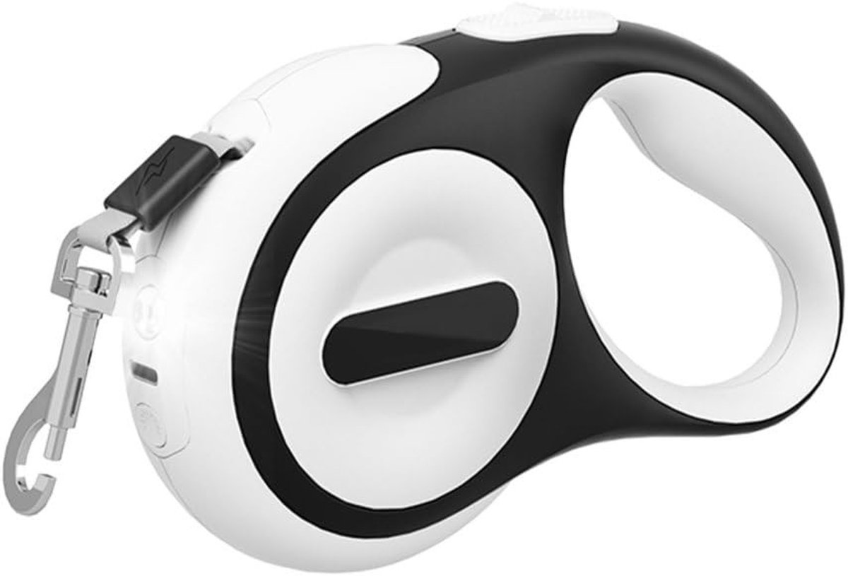 Dailygoods - Intrekbare Hondenriem met LED-Lampje voor Training