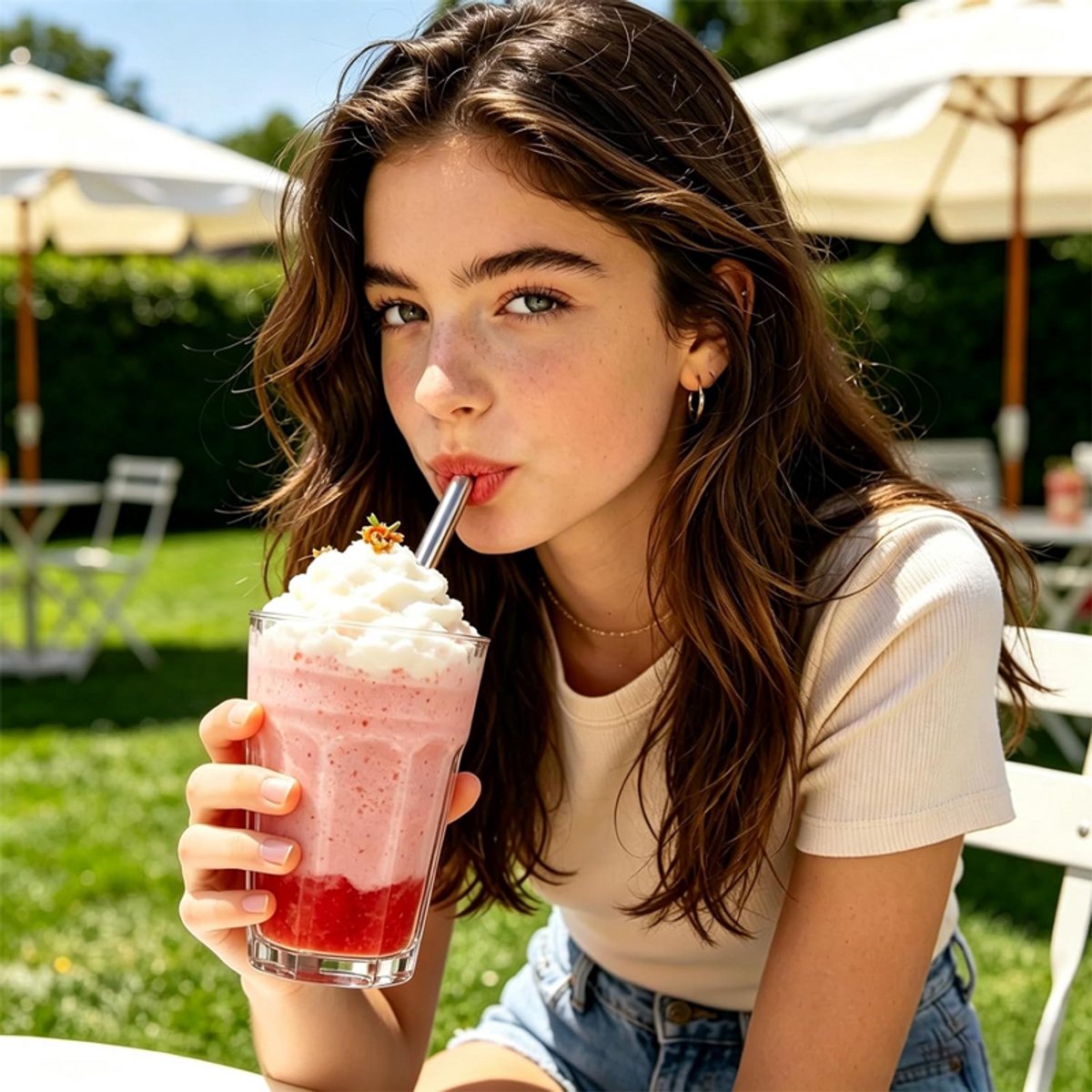 5 stuks - boba rietje - rvs drinkrietje - metalen rietje - zilver - herbruikbaar rietje - tapioca riet - Roestvrijstalen Bubble Tea Riet Set - Duurzame Metalen Drinkrietjes voor Smoothie en Milkshake - Inclusief schoonmaakborstel en opbergtas — cadeau in Kookcadeaus - foto 6