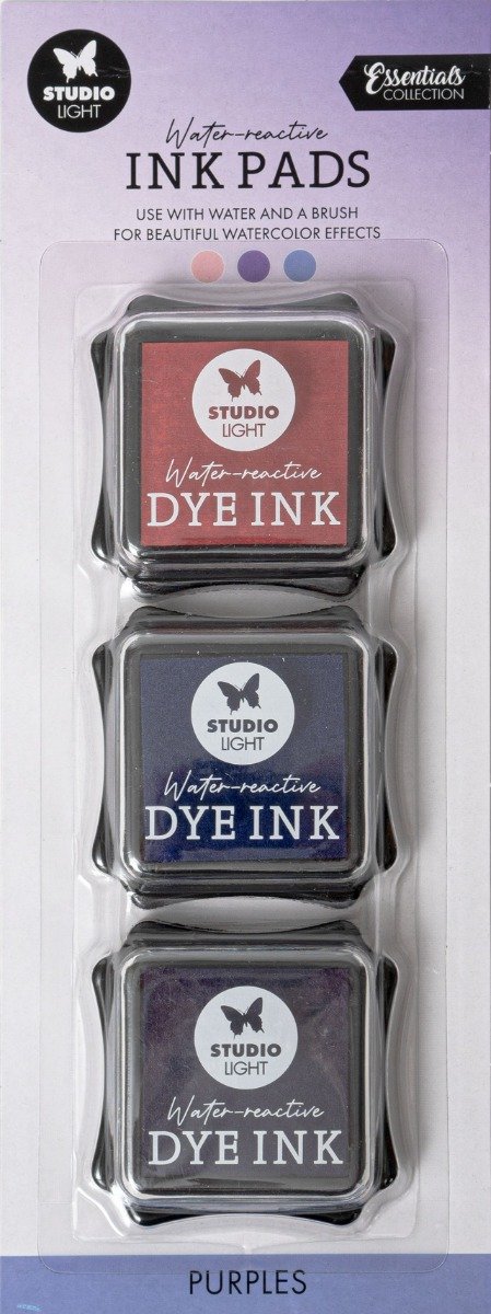 SL Water-reactive Ink Pads Purples Essentials Tools nr.16