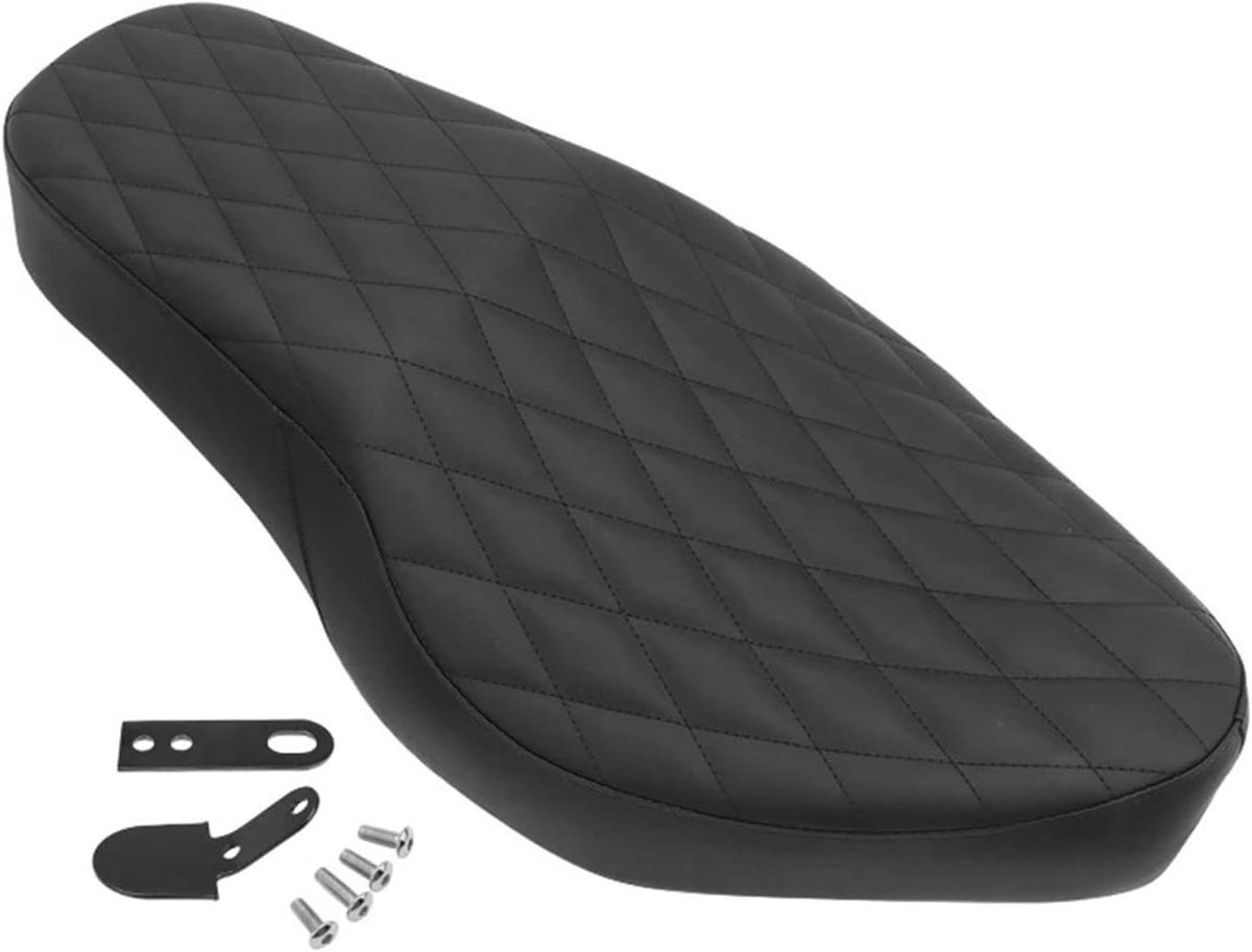Motorfiets Rugleuning - Passagierszadel - Comfortabel Rijden - Verstelbare Ondersteuning - 1.24 kg - Zwart