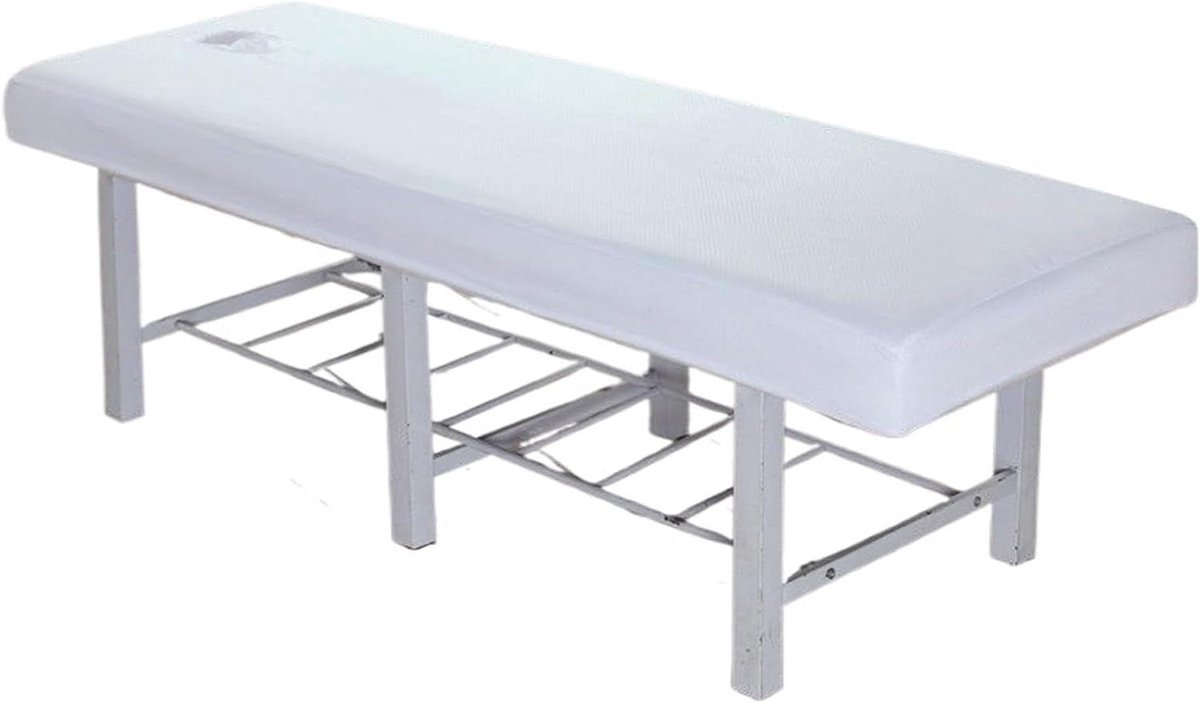 Massagelaken - Hoeslaken Salon - Ontspannende Behandelingen - Met Ademgat - 70x190 cm - Kleur-2