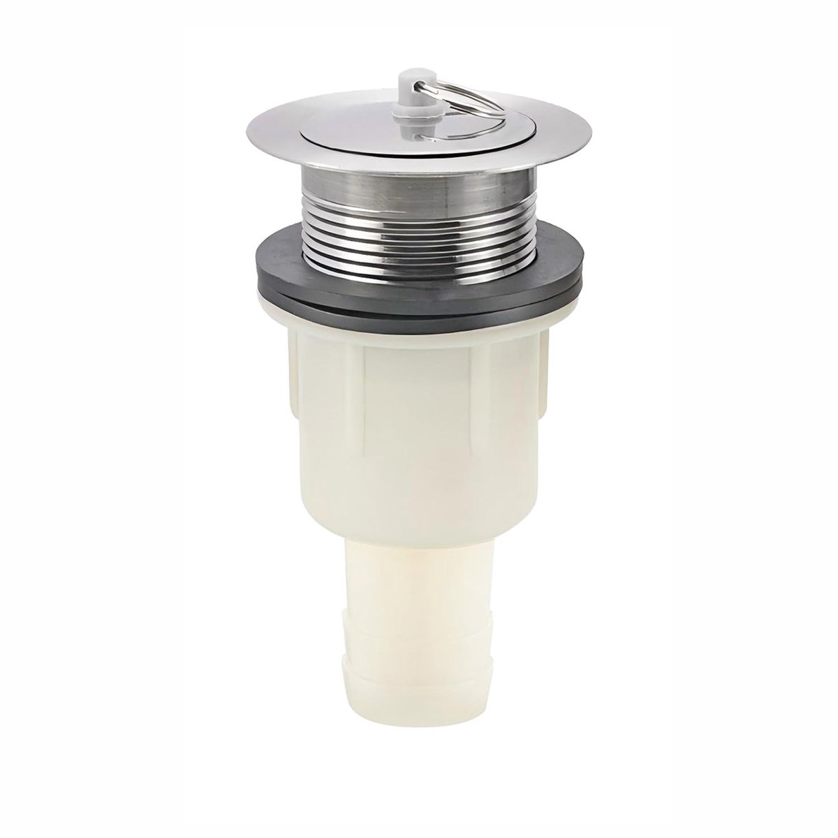 Dailygoods- Gootsteenafvoerventiel - Afvoerstops - Afvoerplug - Afvoerzeef Gootsteen - Roestvrij Staal - Duurzaam en Onderhoudsarm