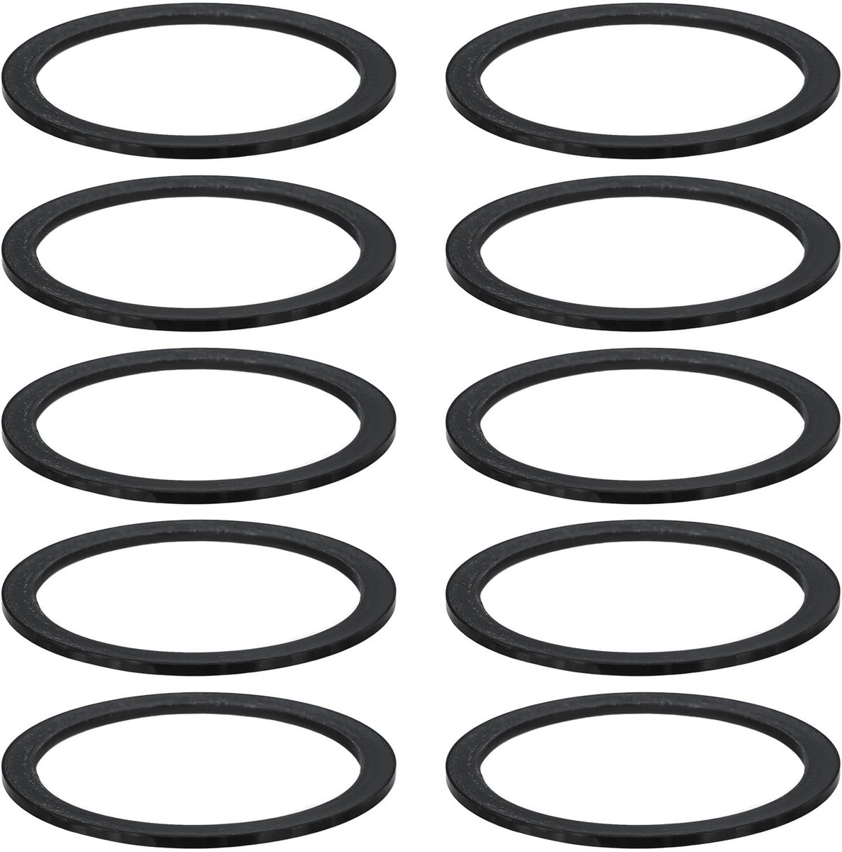 Dailygoods- Fiets Vork Set 10 Stuks - Koolstofvezel - Lichtgewicht - Hoge Sterkte - Geschikt voor 1/8 Inch Stuur - Duurzaam - Headset