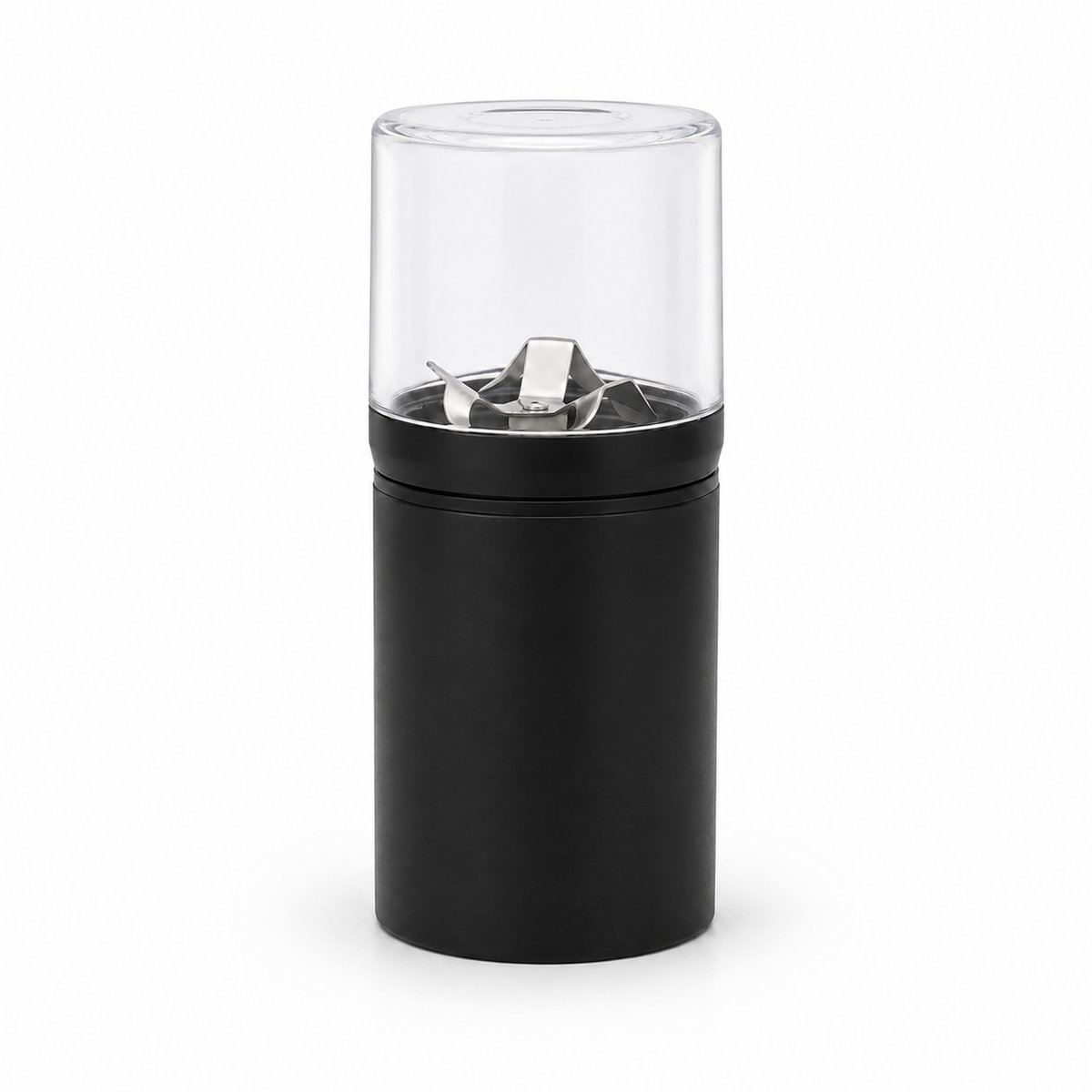 Zirkle - Elektrische Kruidenmaler / Specerijmolen / Mini Spice Grinder / Kruidenmolen - USB-C Oplaadbaar - Voor Gedroogde Kruiden, Kruidenmixen en Specerijen - Compact voor Thuis, Reizen en Camping - Zwart