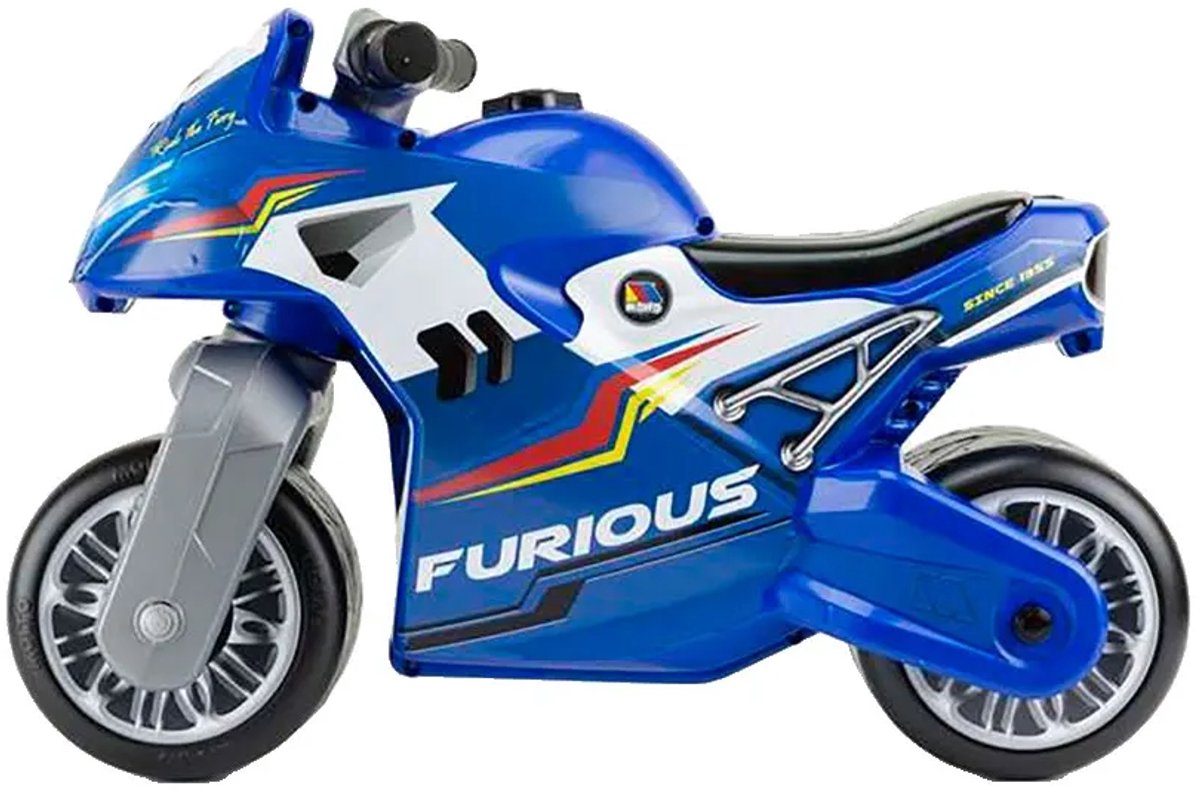 Molto Furious Loopauto Blauw Kinderen