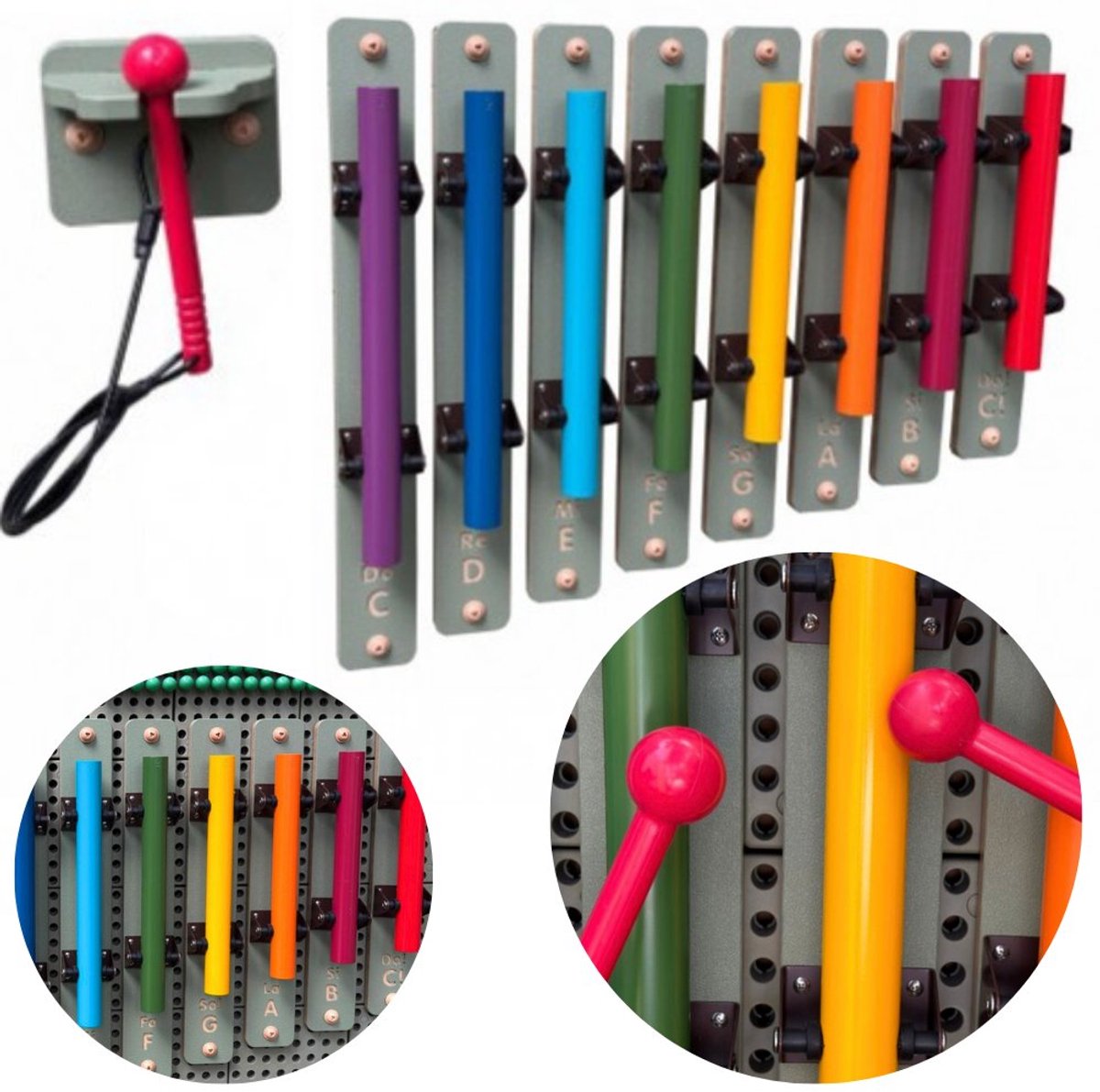 Masterkidz Bells Xylofoons Stemaccessoires voor muziekinstrumenten - UNI
