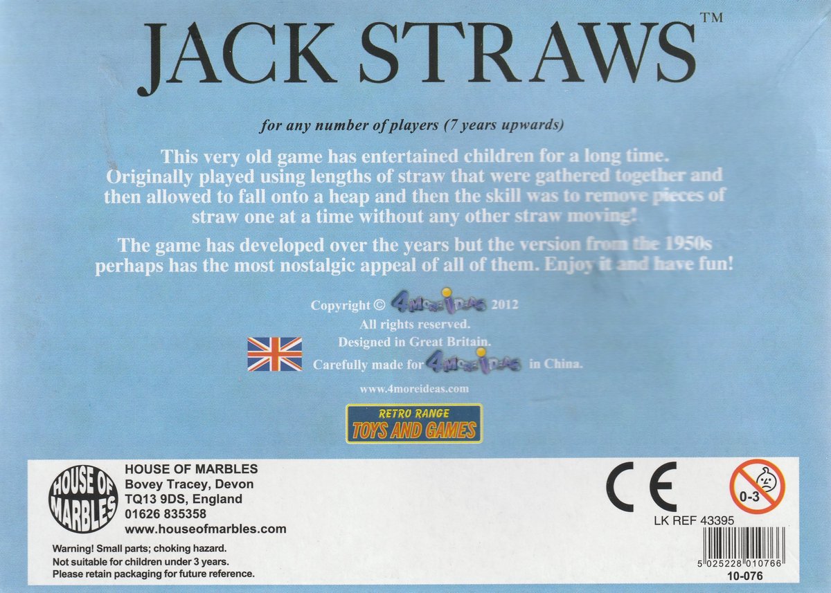 Jack straws