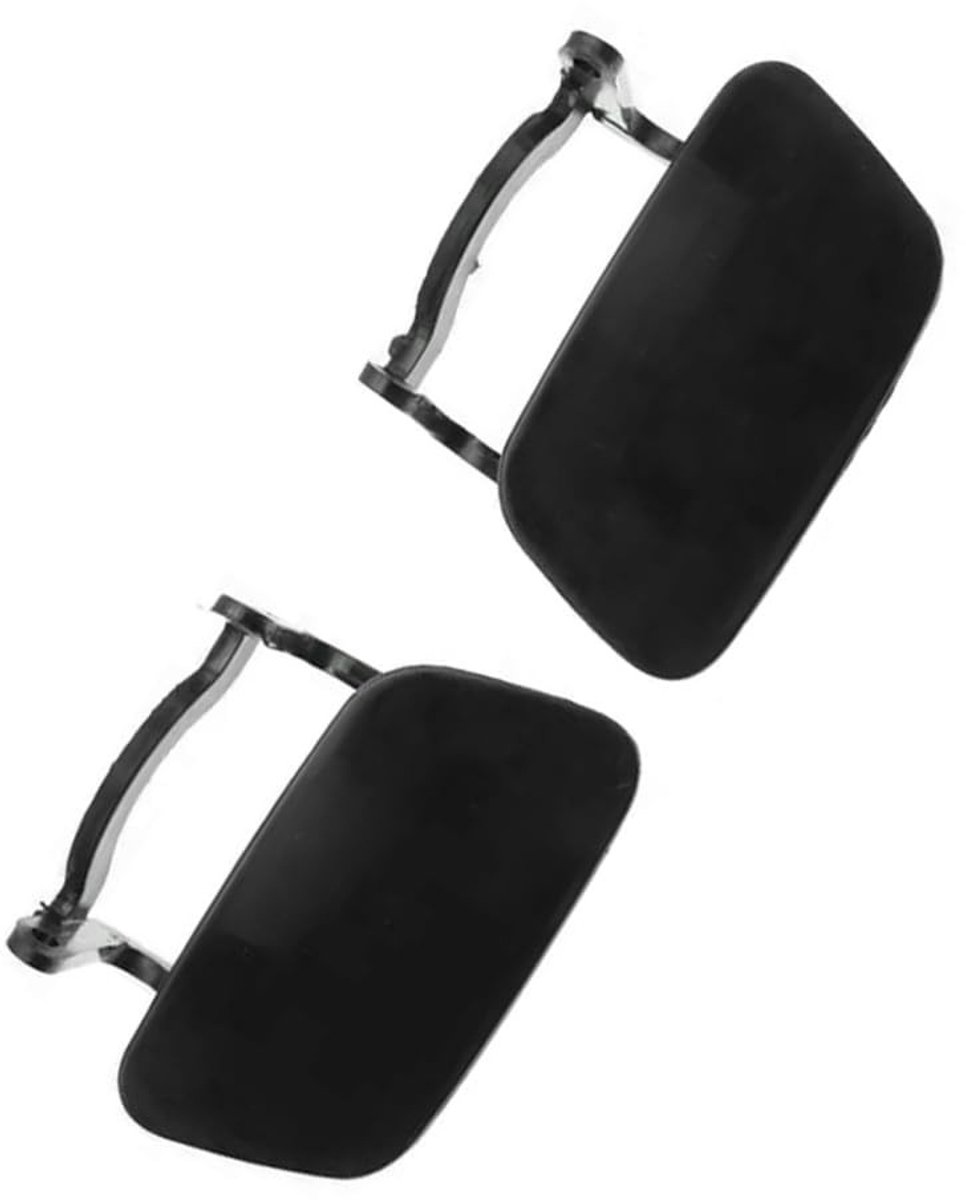 Dailygoods- Koplampwasmachine Zwart - Afdekkap - Voorbumper - Kunststof - Geschikt voor A/u*d1 A4 B8 - Onderdeelnummer 8K0955275/8K0955276 - Koplampafdekking