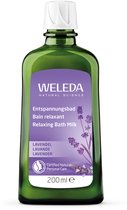 WELEDA Lavendel Ontspanningsbadmelk - Lavendel - Ontspant & Brengt Tot Rust - Geschikt Voor Bubbelbaden & Balneotherapie - Bevordert Nachtrust - 100% Natuurlijke Ingrediënten - 200ml