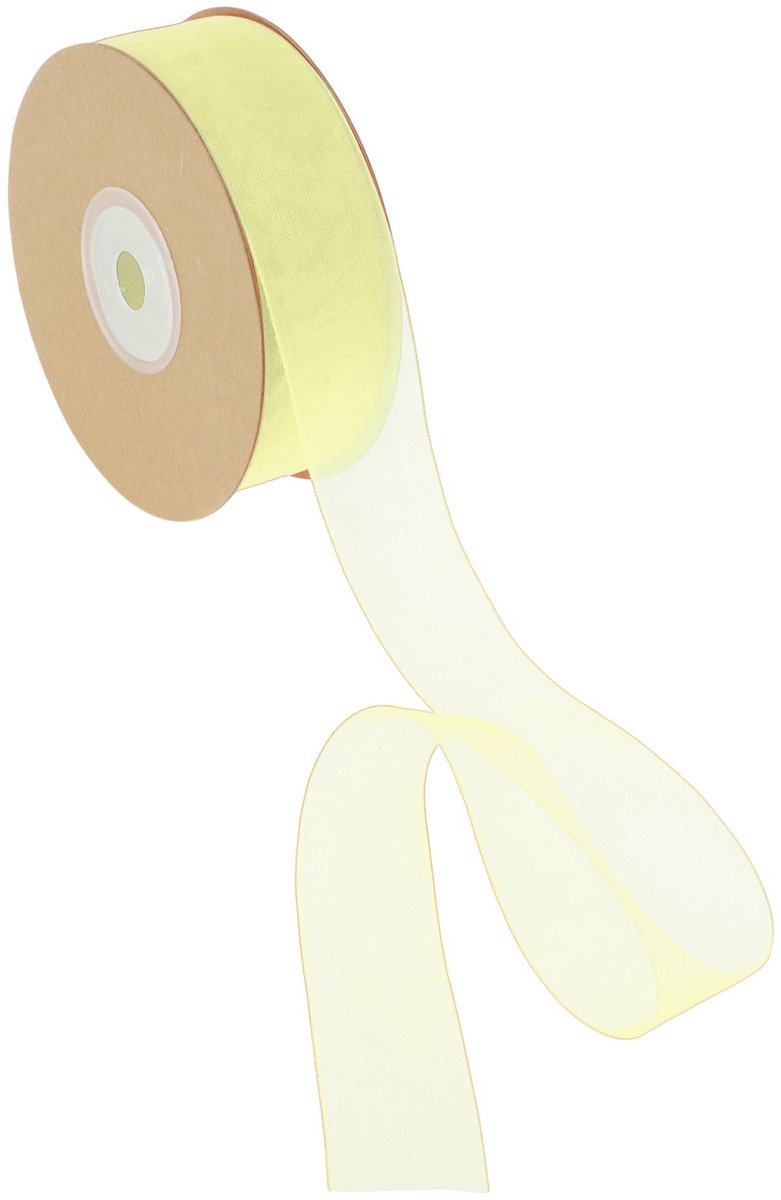 Dailygoods- Cadeaulint 22,86 m x 2,5 cm - Bruiloftdecoratielint - Geschenklint - Sierlint - Creatief Lint - Duurzaam en Flexibel - Decoratielint