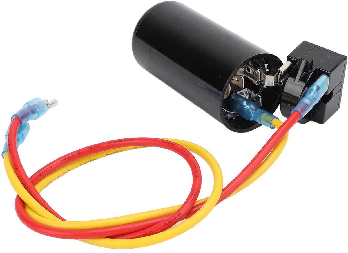 Dailygoods- Harde Startset Professionele AC - Vervanging voor 48203-866/48203-869 - Metaal - Geschikt voor 6633/6636 Serie - Stroomverminderende Schokset - Artikeltype: AC Hard Start Kit - Airconditioner