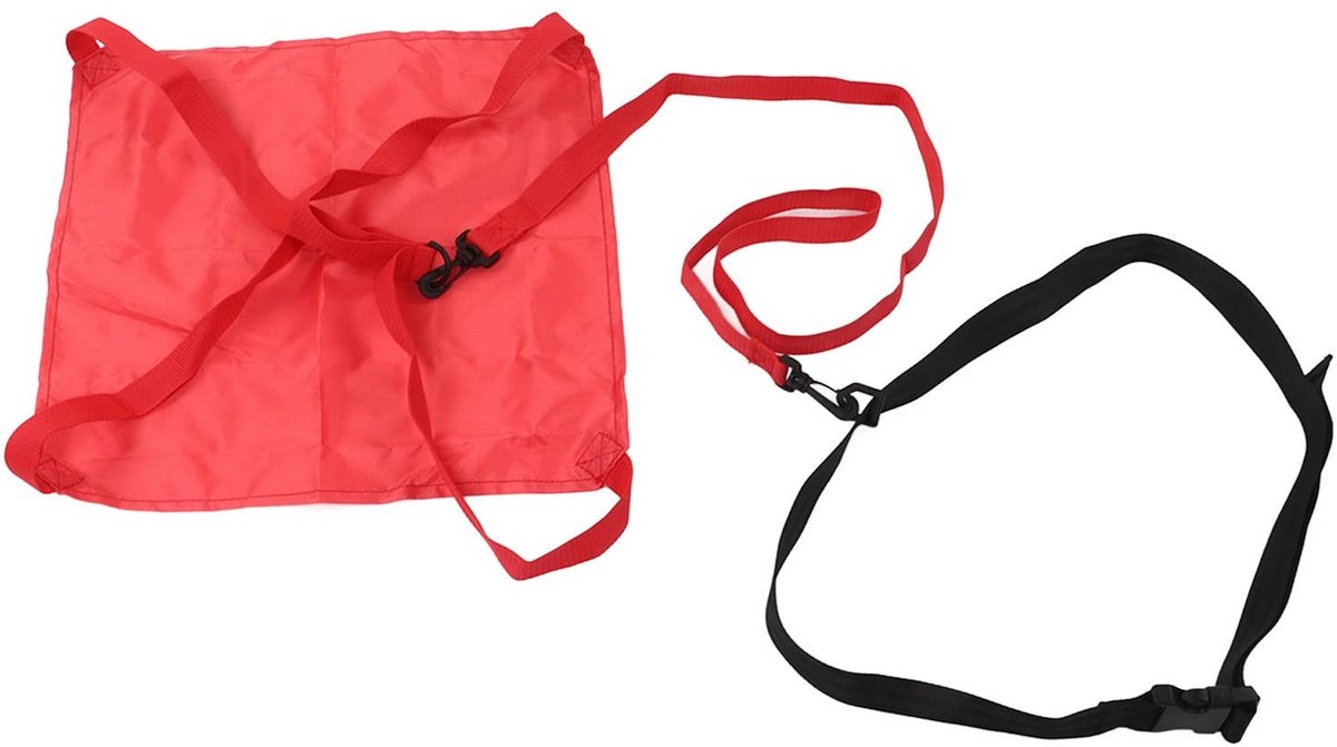 Dailygoods- Zwemriem 360°-rotatie - Zwemparachute - Nylon - Geschikt voor kinderen/vrouwen - Opbergtas - Trainingsriem