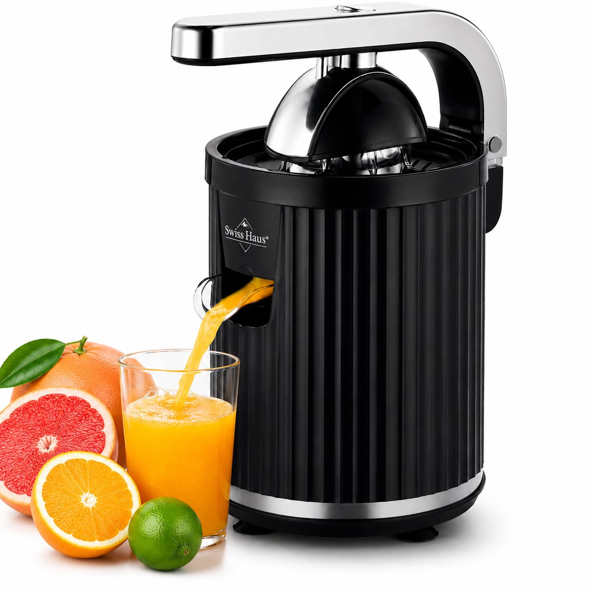 Swiss Swiss Haus® CJ23 Citruspers Elektrisch - 300W Sinaasappelpers