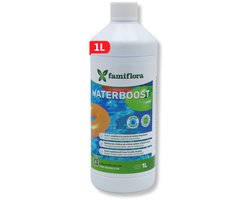 Famiflora Waterboost vloeibaar 1L - tegen troebel water! - Maakt troebel water helder zodat zwemmen weer plezierig wordt