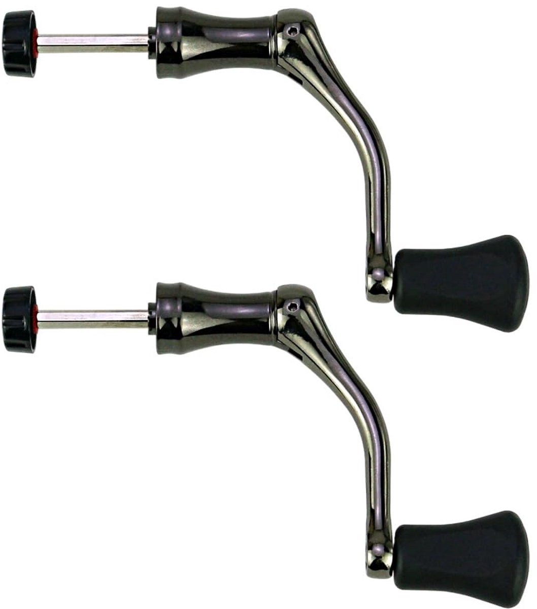 Dailygoods- Vissen Handvat Volledig Metalen - Vismolen Handvat - Rocker Grip - Nauwkeurige Pasvorm - 3 Formaten - Geschikt voor 1000-7000 Modellen