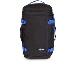 EASTPAK laptop rugzak rugzak met laptopvak Carry Pack Duffel Backpack 30L Kontrast Black Blue zwart