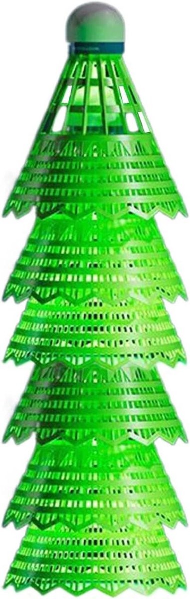 Badminton Pluimballen - Oefen Ballen - Sport Training - Ingebouwde LED - 6 Stuks - Wit