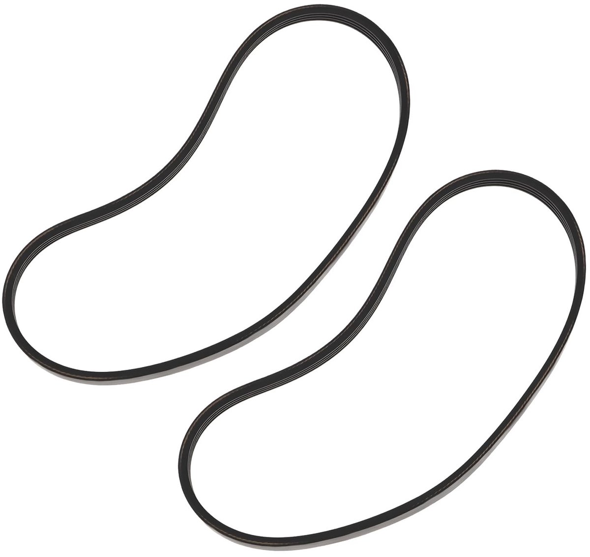 Dailygoods- Riem V-geribbeld 497,6 mm - Aandrijfriem - Geschikt voor Compressoren - Krachttransmissie - Optimale Tractie - Lange Levensduur