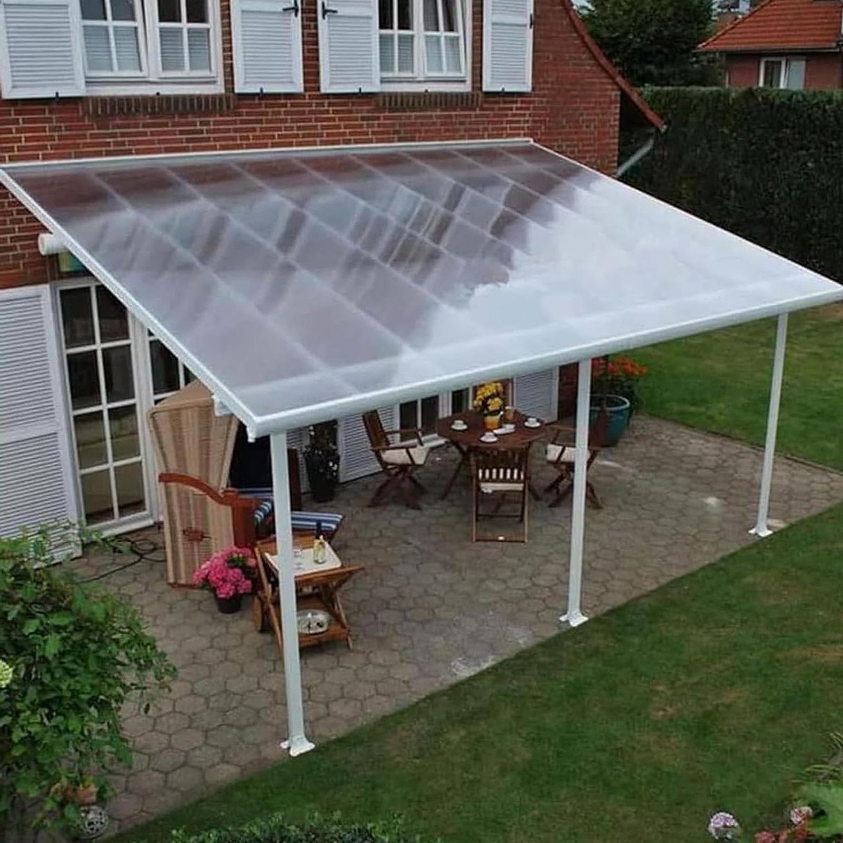 Dakplaat - Transparant Paneel - Kassen Bedekken - UV-bestendig Acryl - 39 x 6 m - Transparant