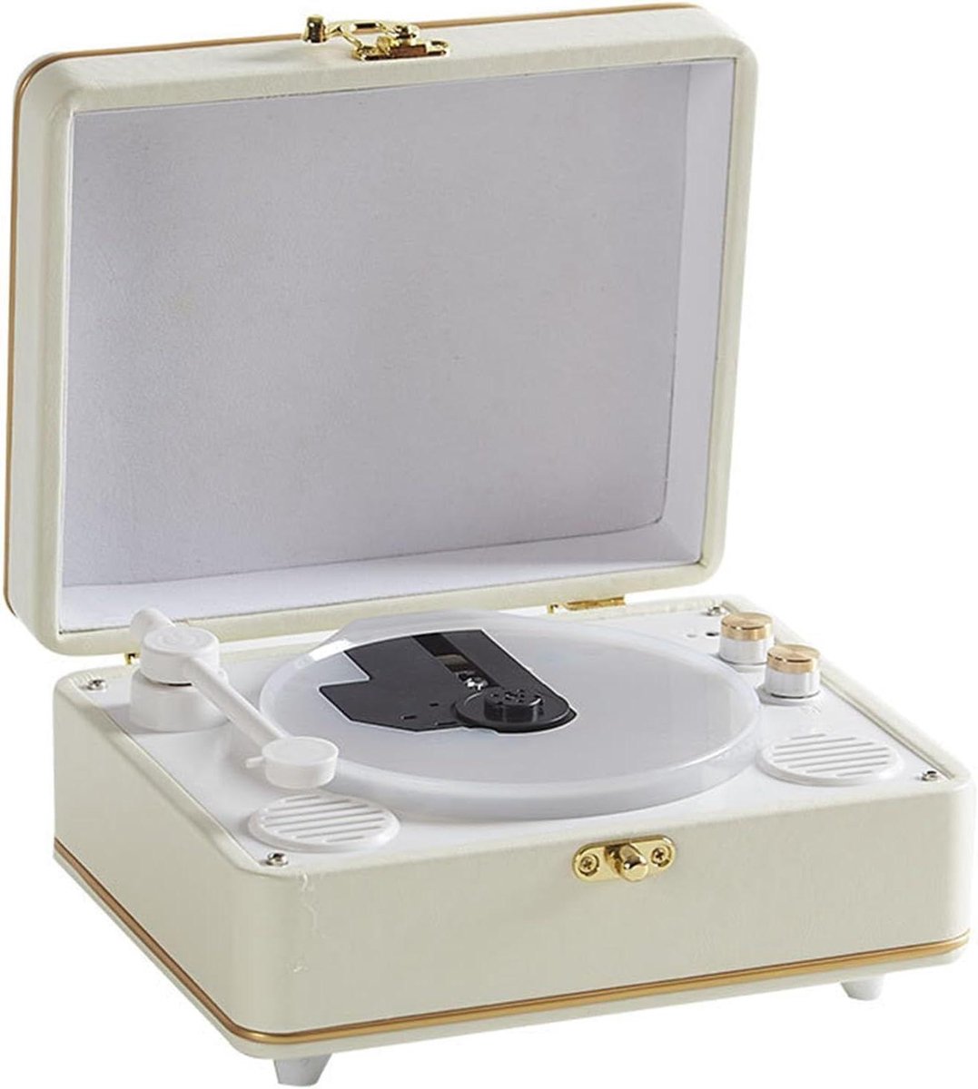 Draagbare CD Speler - Muziekspeler - Muziek Luisteren - Ingebouwde Hi-Fi Speaker - 20.8 cm - Zwart