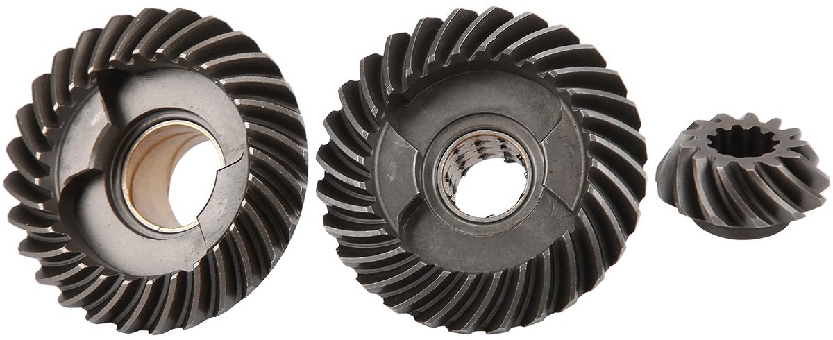 Dailygoods- Boormotor Set - Roestvrij Stalen Onderdelen - Voor Buitenboordmotor - Voorste/Achterste Tandwiel - Eenvoudige Installatie - Betrouwbare Vervanging - Motoronderdelen