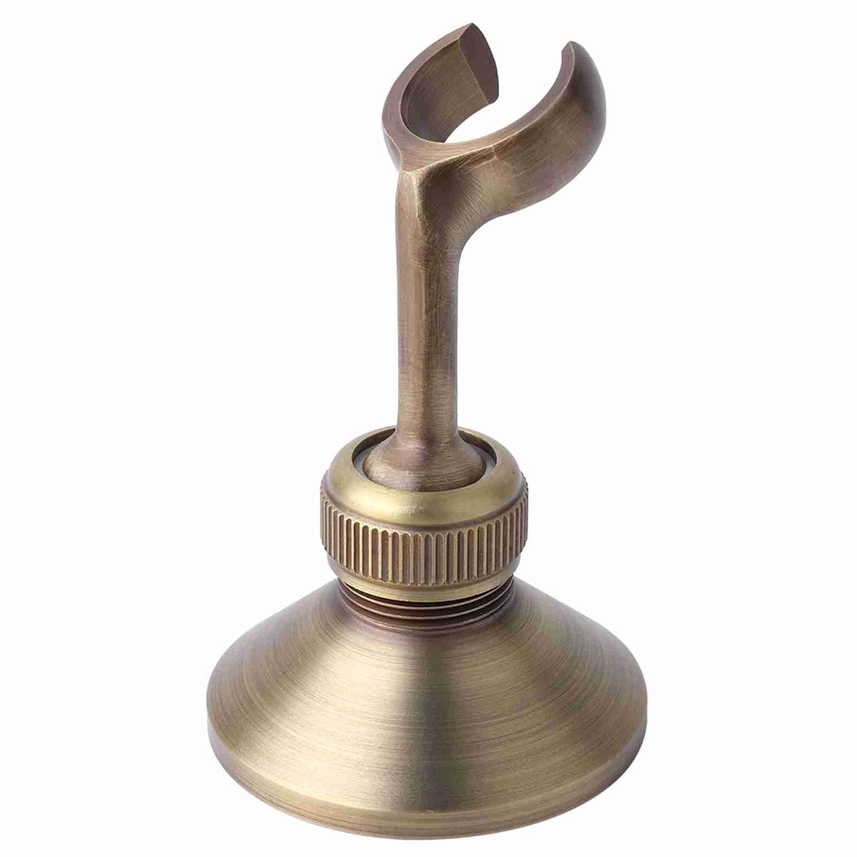 Dailygoods- Douchekophouder Verstelbaar - Vintage Messing - Wandmontage - Hoogwaardige Materialen - Eenvoudig te Installeren - Robuust en Duurzaam - Douchehouder