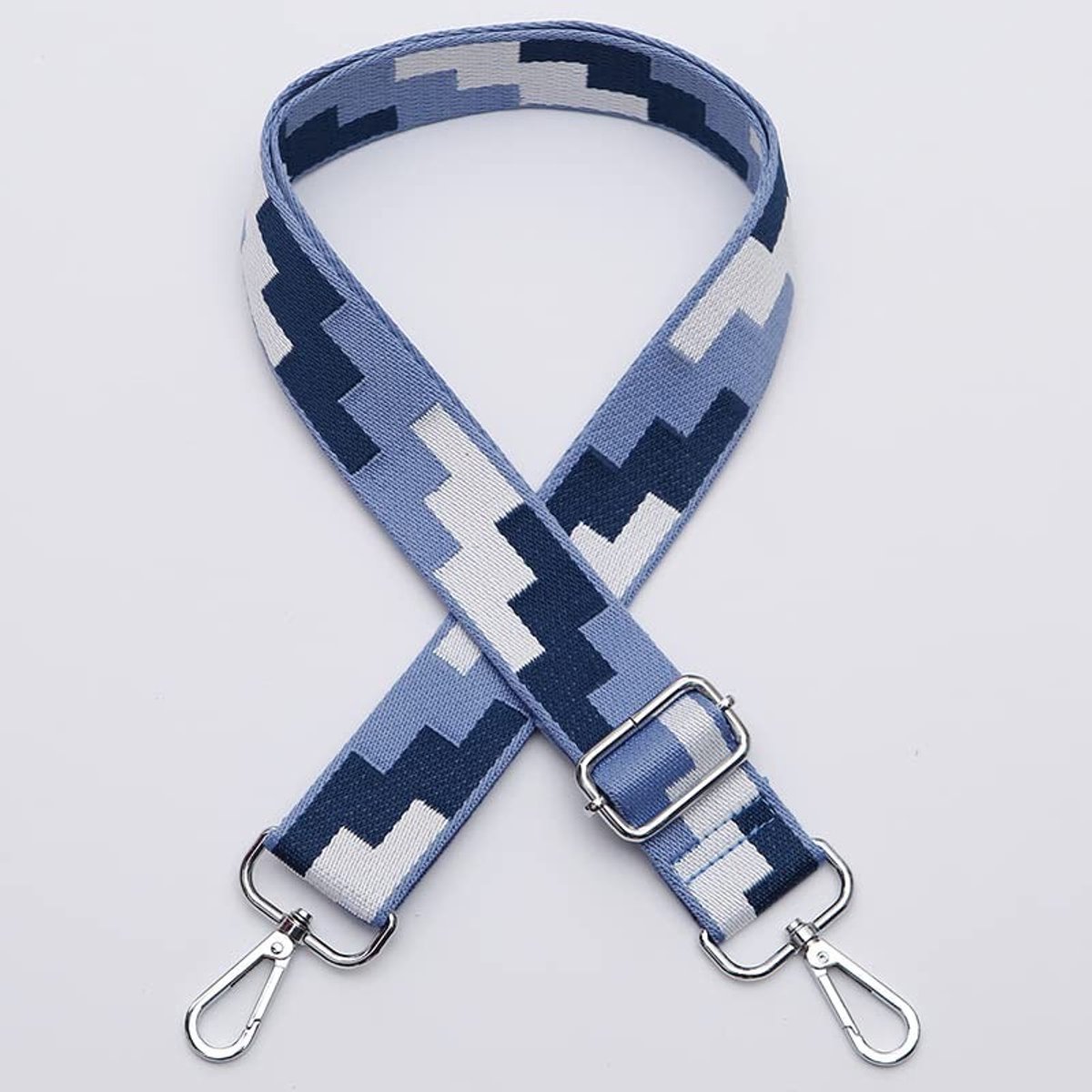 Dailygoods- Schouderriem Verstelbaar 80-140 cm - Brede Tasgrepen - Dames/Heren - Karabijnhaak - Duurzaam Nylon - Comfortabele Draagriem - Tasriem