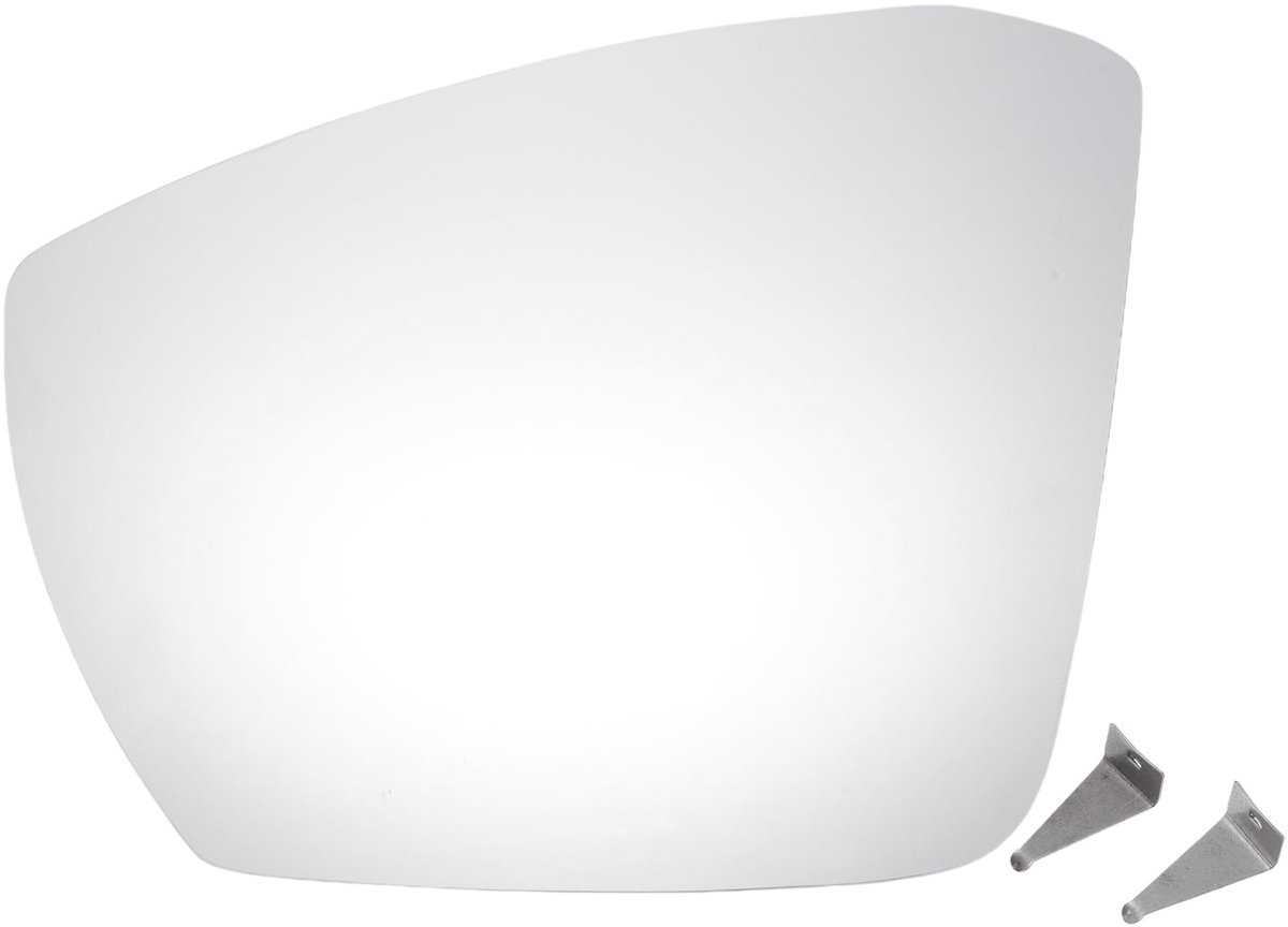Dailygoods - Linkerzijde Deur Spiegelsglas Vervanging - Convex - Verwarmd - Geschikt voor Skoda Octavia - Volkswagen T-Cross - Volkswagen T-Roc