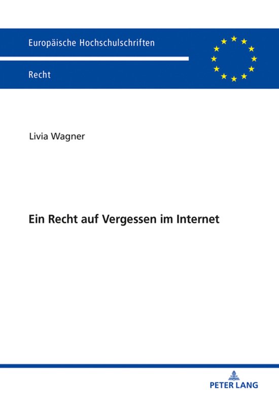 Europaeische Hochschulschriften Recht 6051 - Ein Recht auf V ... - cover