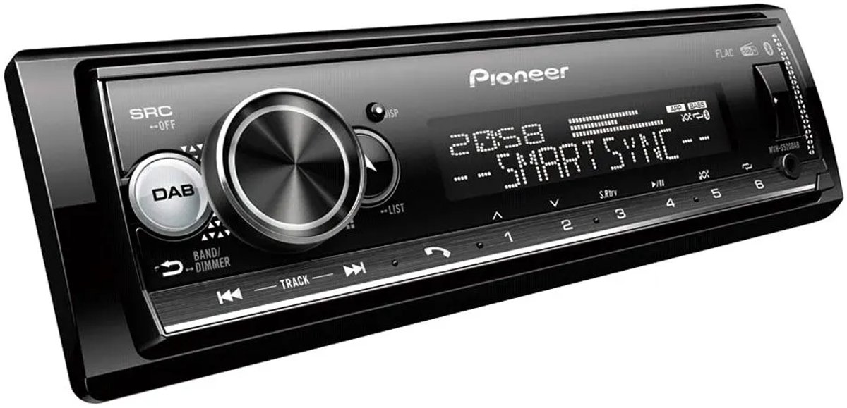 Pioneer MVH-S520DAB Autoradio Enkel din Rood-USB-Bluetooth - 4 x 50 W – foto 2