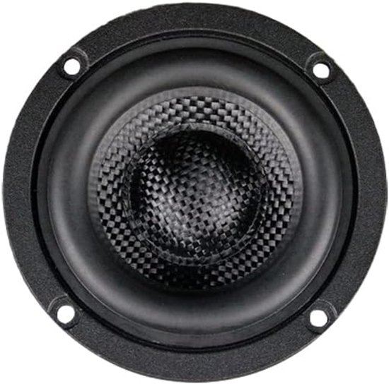 Subwoofer Speaker - Hifi Bass - Home Theatre - Glasvezel Membraan - 3 Inch - Zwart — afbeelding 3