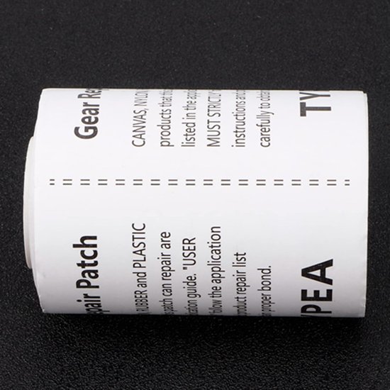 Zwembad reparatiekit - Waterdichte tape - Lekkages dichten - Zelfklevend TPU - 7.5 x 375 cm - Transparant — afbeelding 3