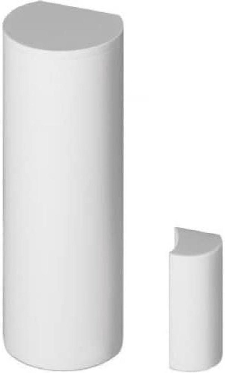 Magneetcontact Radio - Draadloos Contact - Beveiliging Thuis - Zonder Bedrading - 1 cm - Wit
