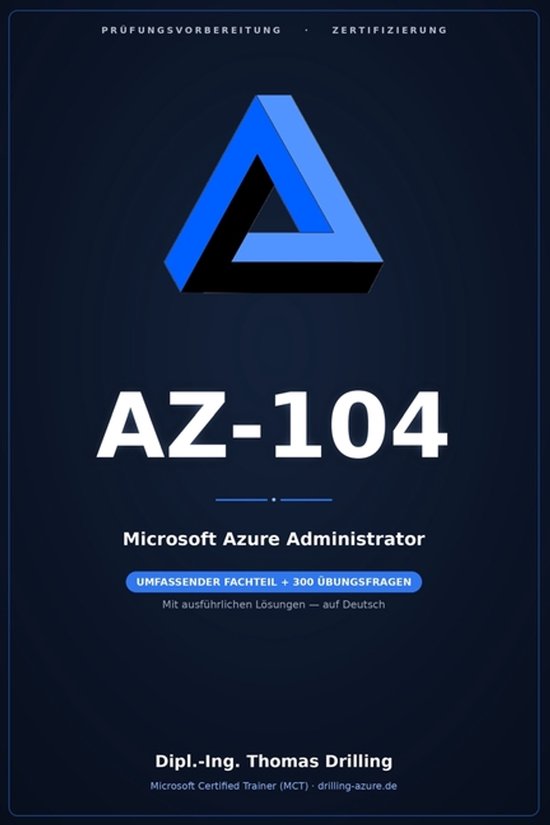 AZ-104 Microsoft Azure Administrator - cover