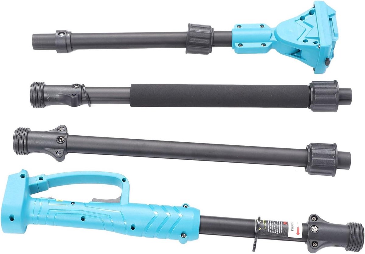 Snoeischaar Verlenger - Telescoopsteel Snoeischaar - Hoge Takken Snoeien - Verstelbare Hoek - 2 Meter - Blauw