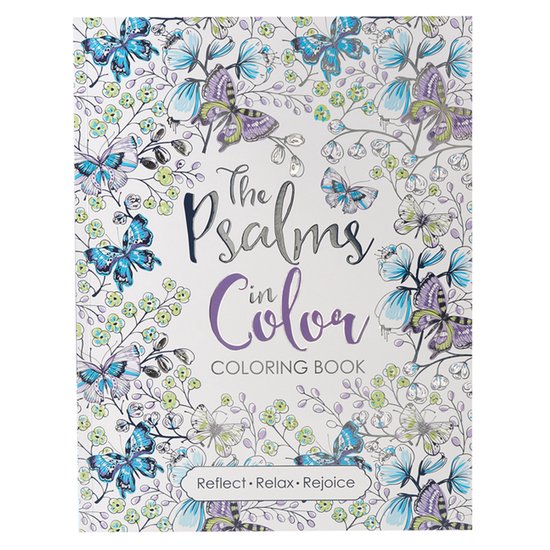 Coloring Book the Psalms in Color - cover