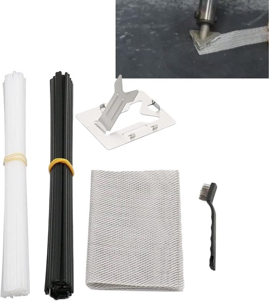 Kunststof Las Set - Reparatieset Bumpers - Kunststof Repareren - TPO en PP Staven - 5 Delig - Diverse Kleuren — afbeelding 5