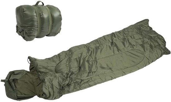 Slaapzak Mummie - Outdoor Slaapzak - Kamperen Wandelen - Alle Seizoenen Geschikt - 185 x 75 cm - Zwart — afbeelding 5