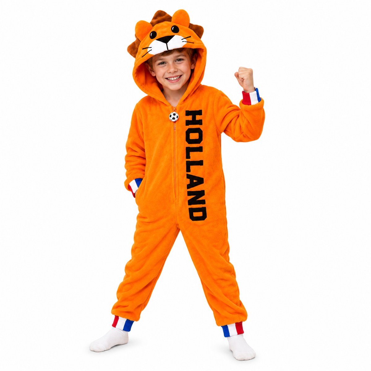 PartyFX Oranje Holland Leeuw Onesie
