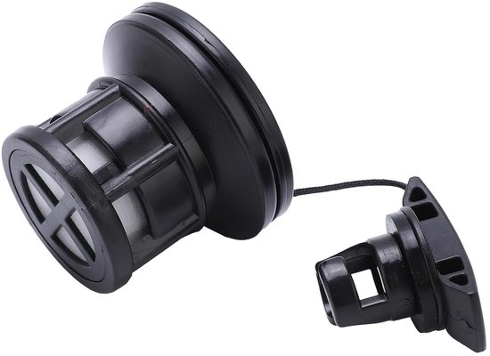 Boot Luchtklep - Ventiel Kajak - Watersport Gebruik - Universele Compatibiliteit - 5.3x6.6cm - Zwart — afbeelding 3