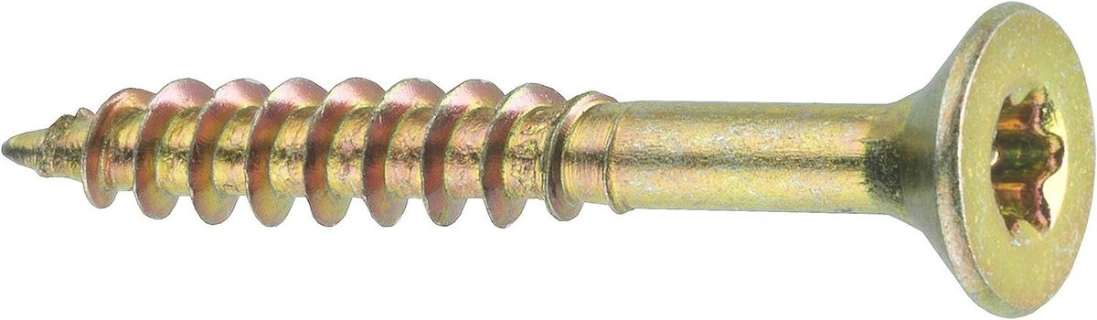 Universele Schroeven - Houtschroeven Set - Houtverbindingen Maken - Gedeeltelijke Schroefdraad - 60 x 220 mm - Verzinkt