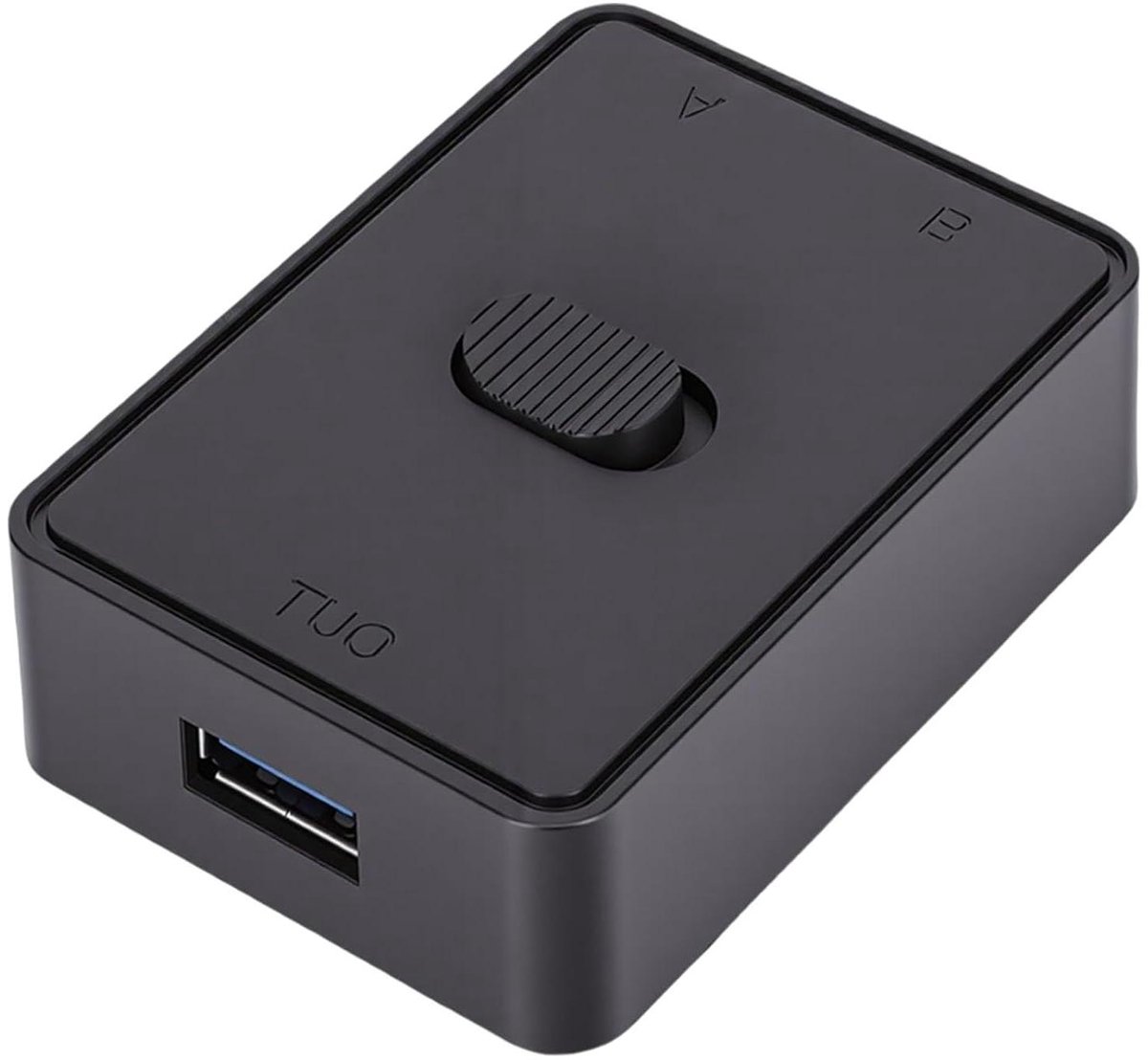 USB 3.0 Schakelaar - USB Switcher - Efficiënt Thuiswerken - Plug and Play - 2 stuks - Zwart
