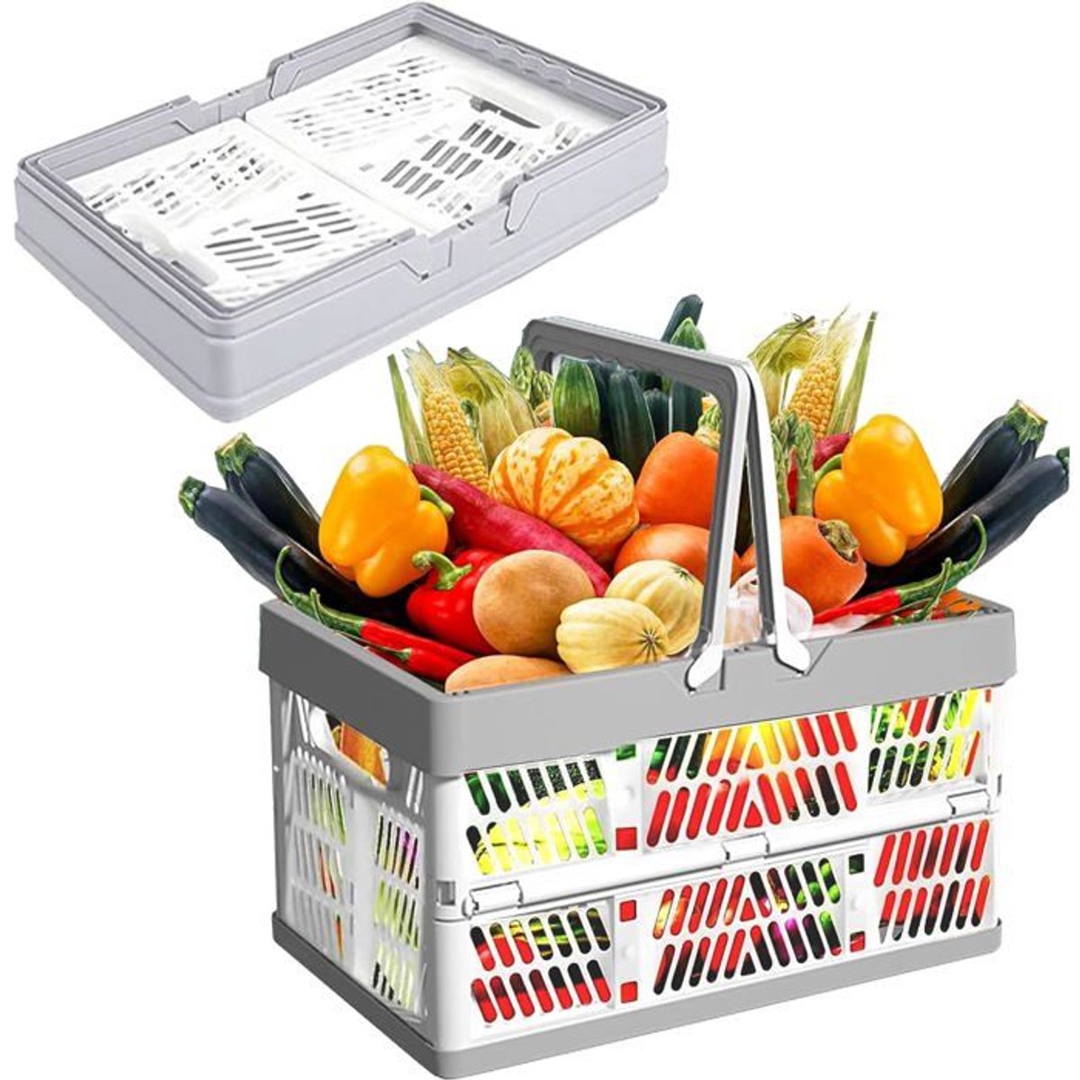 Kleine plastic opbergmandjes, opbergrekken, multifunctionele keukenkastjes, zonder deksel