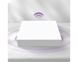 Zigbee Gateway – Smart Home Hub – Gordijnen Bediening – 128 Apparaten Ondersteund – 9.4 x 9.3 x 5.2 cm