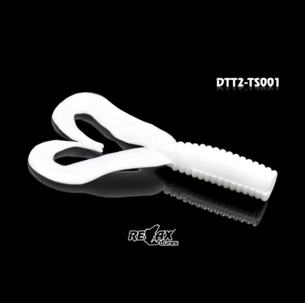 Relax Lures Twister DTT White (4.5cm)