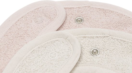 Jollein Slab Badstof Silk Rose/Sand (2pack) van Jollein — afbeelding 3